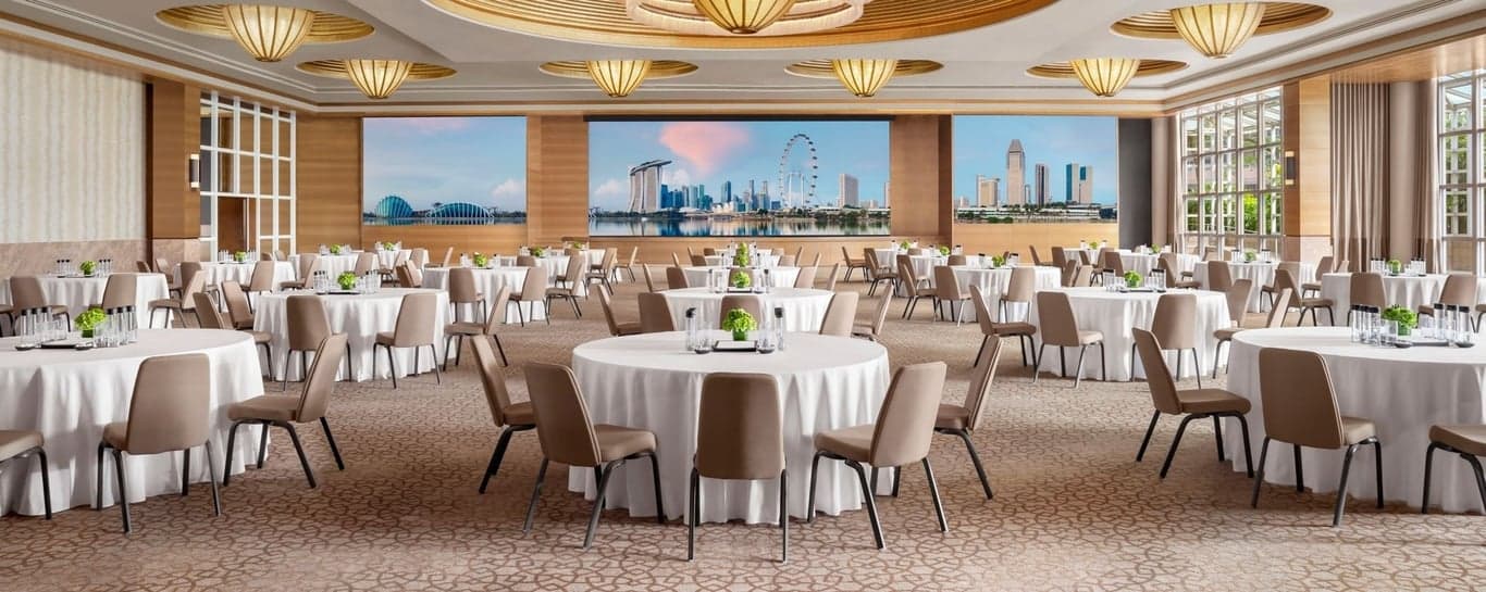 Grand Ballroom at The Ritz-Carlton, Millenia Singapore – Singapore wedding venue photo 17 of 32