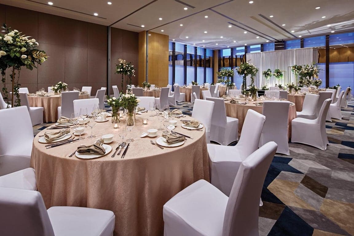 Saga Ballroom at Sofitel Singapore City Centre – Singapore wedding venue photo 1 of 3