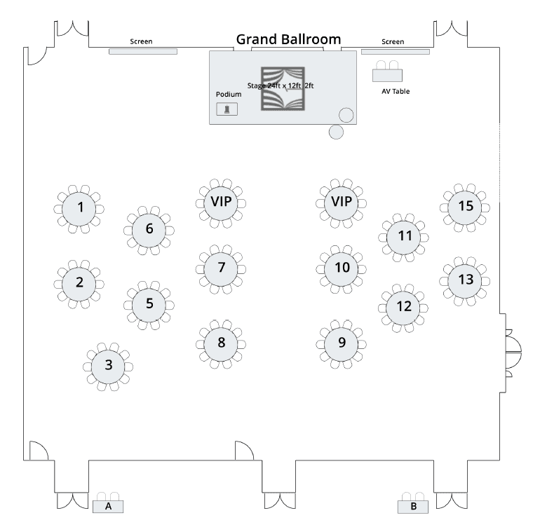 Grand Ballroom at One Farrer Hotel – Singapore wedding venue photo 1 of 8