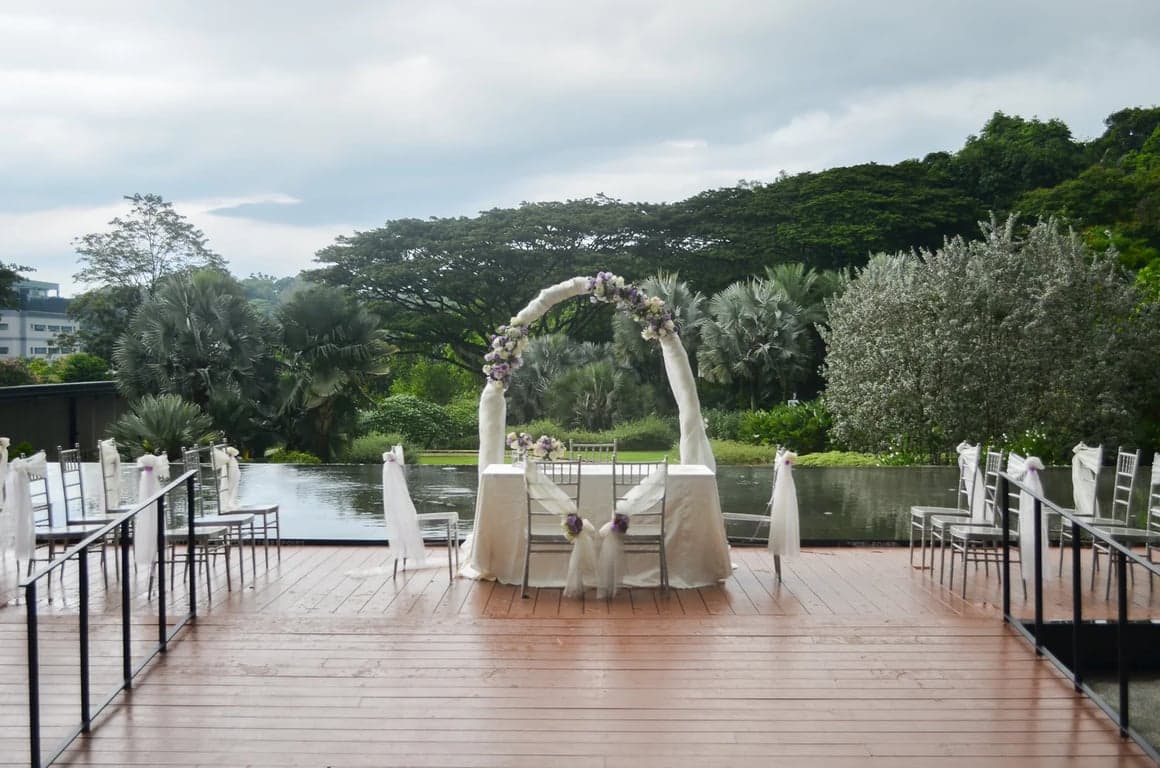 The Patio (outdoor Area) at Vineyard at HortPark – Singapore wedding venue photo 1 of 4