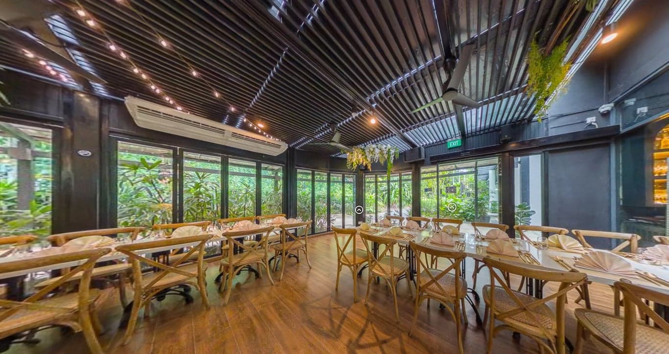 The Verandah (air-conditioned Outdoor) at Vineyard at HortPark – Singapore wedding venue photo 18 of 18
