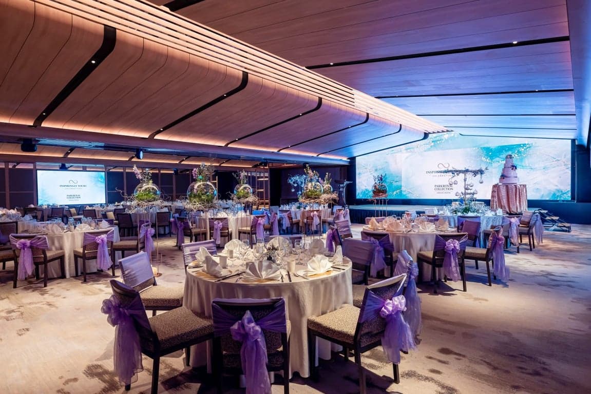 Garden Ballroom at Parkroyal Collection Marina Bay Singapore – Singapore wedding venue photo 8 of 11