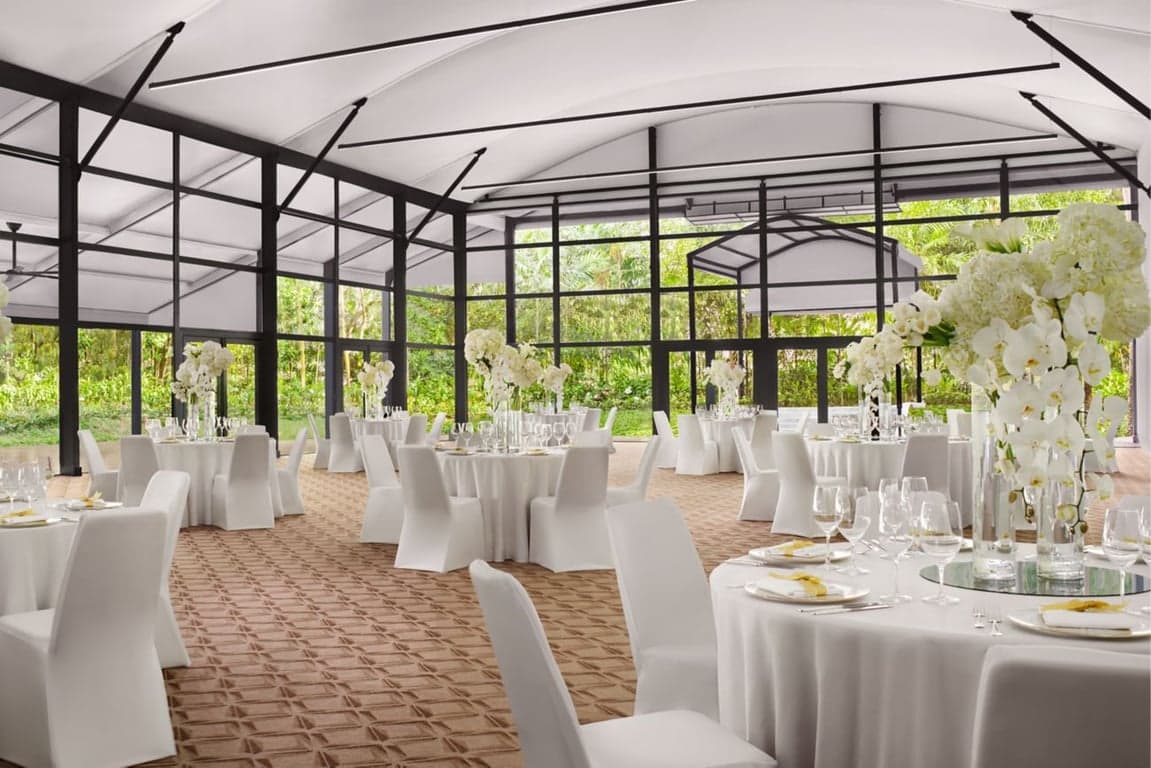 Garden Pavilion at The Ritz-Carlton, Millenia Singapore – Singapore wedding venue photo 16 of 32