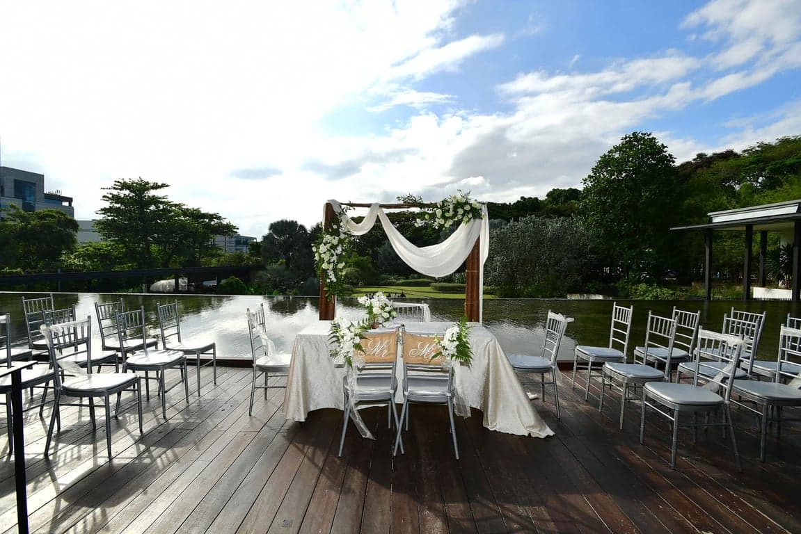 The Patio (outdoor Area) at Vineyard at HortPark – Singapore wedding venue photo 4 of 4