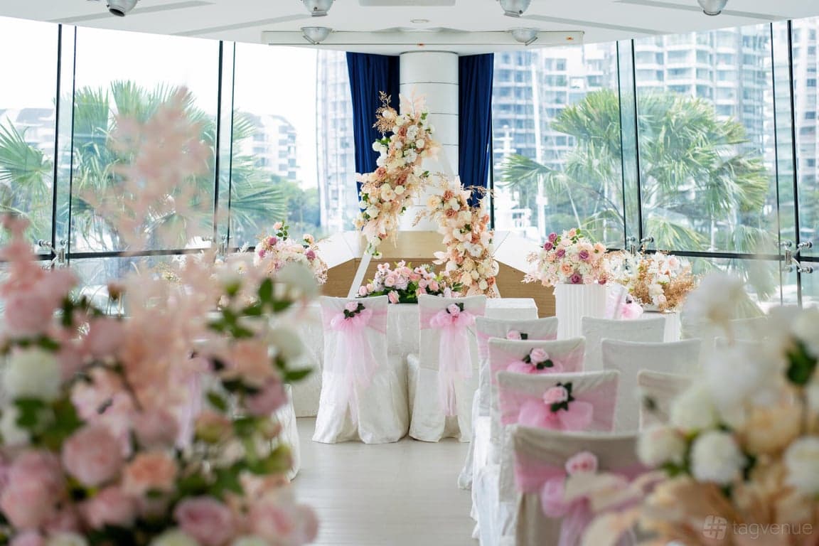 Nova Room at ONE°15 Marina Sentosa Cove – Singapore wedding venue photo 17 of 19