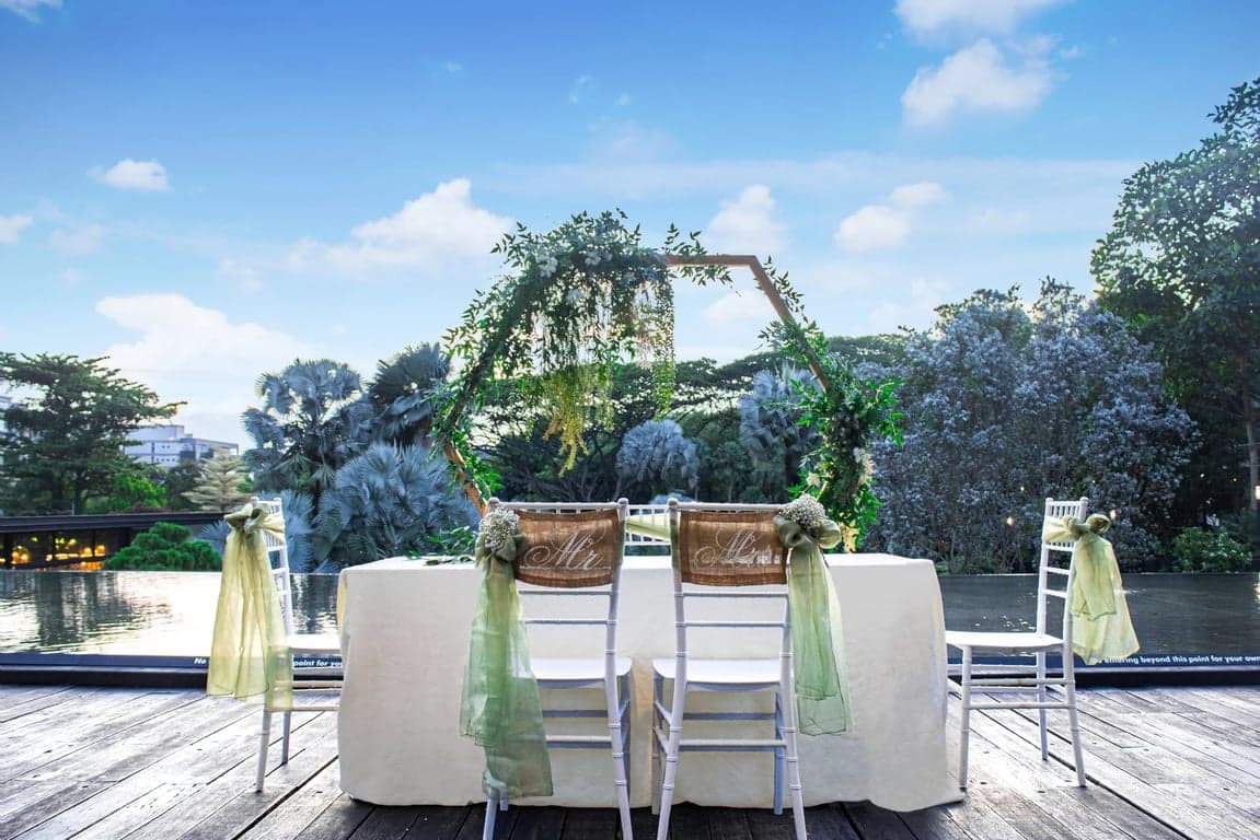 The Patio (outdoor Area) at Vineyard at HortPark – Singapore wedding venue photo 2 of 4