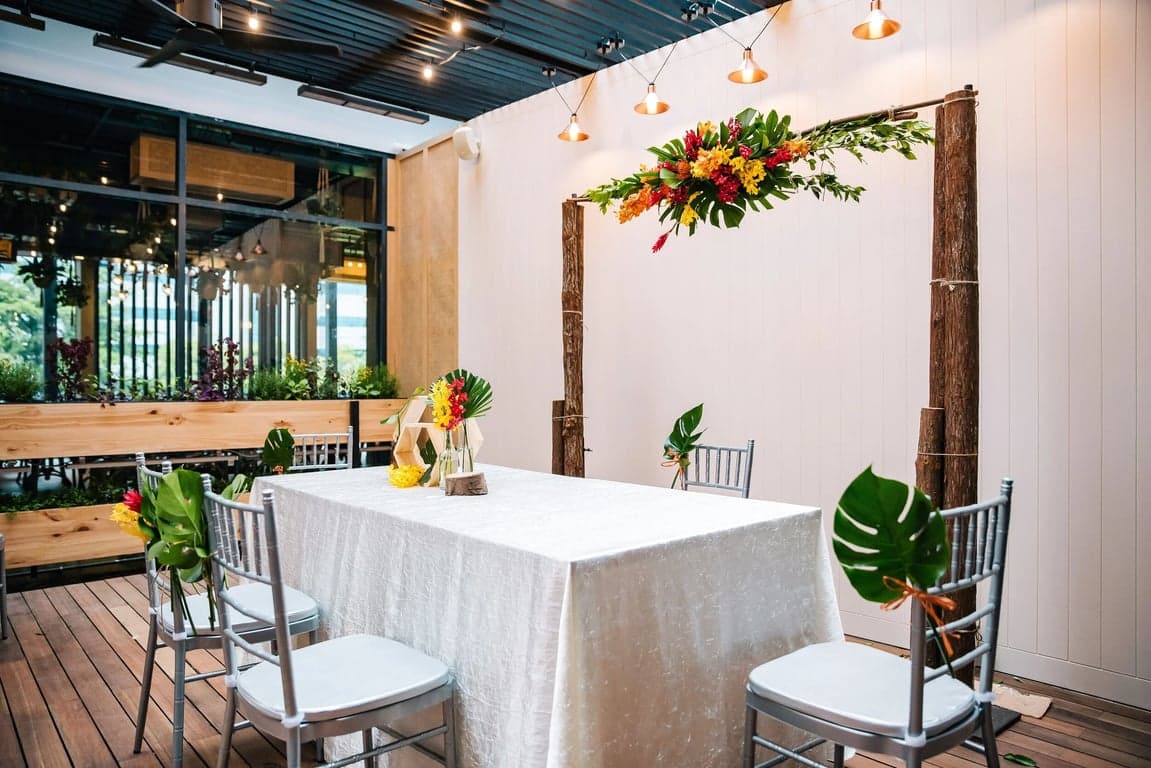 The Verandah (air-conditioned Outdoor) at Vineyard at HortPark – Singapore wedding venue photo 11 of 18