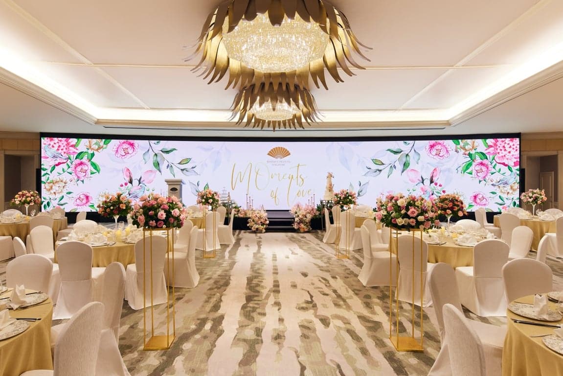 The Oriental Ballroom at Mandarin Oriental Singapore – Singapore wedding venue photo 4 of 7