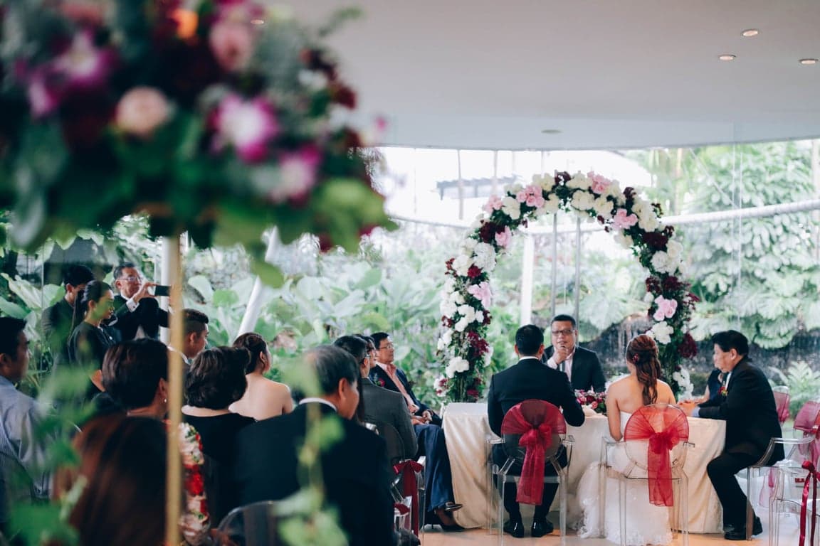 Glass Pavilion at Amara Sanctuary Sentosa – Singapore wedding venue photo 6 of 21