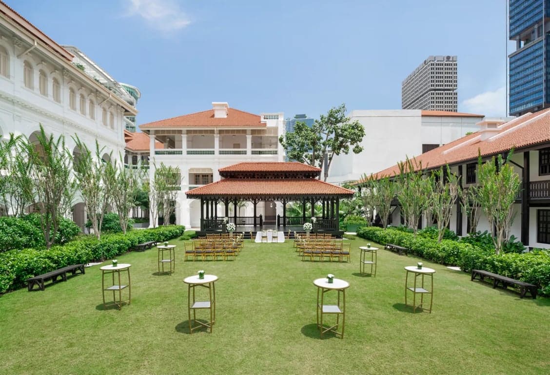 The Lawn at Raffles Singapore – Singapore wedding venue photo 7 of 8
