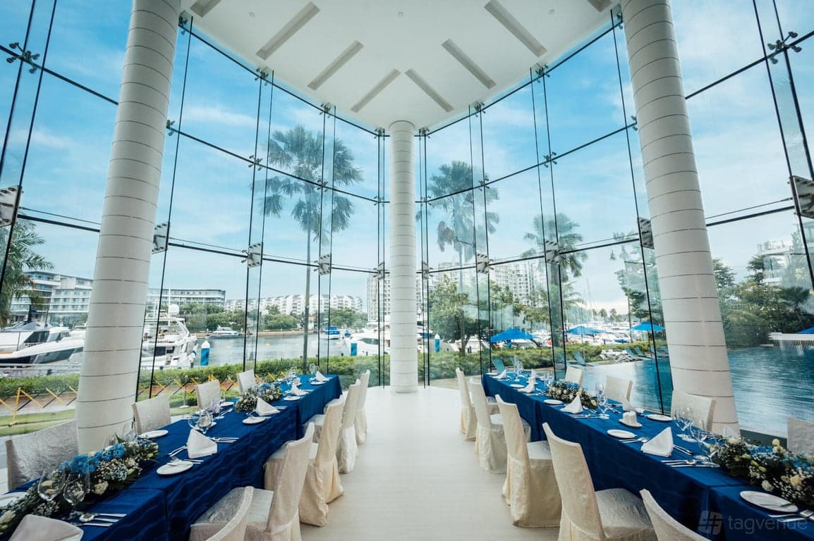 Bar Nebula at ONE°15 Marina Sentosa Cove – Singapore wedding venue photo 1 of 19