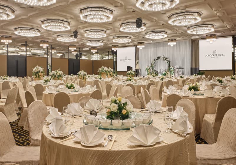 Concorde Ballroom at Concorde Hotel Singapore – Singapore wedding venue photo 2 of 6