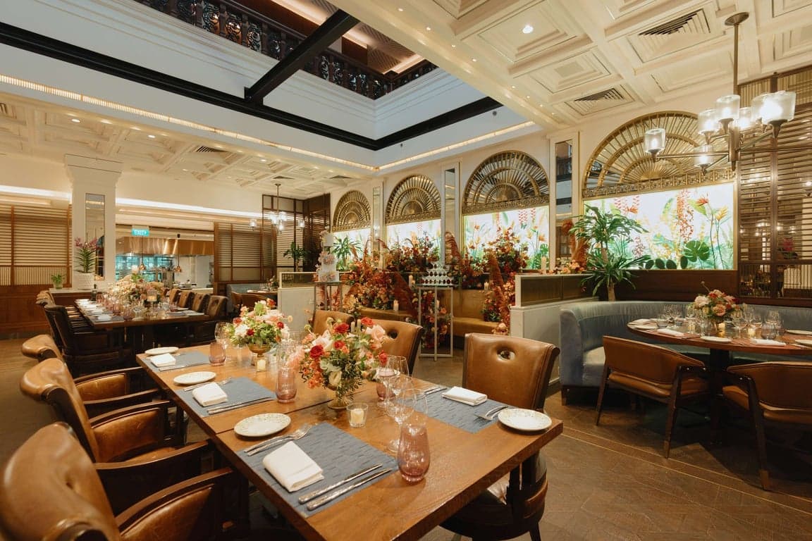The Bar At 15 Stamford at The Capitol Kempinski Hotel Singapore – Singapore wedding venue photo 5 of 8