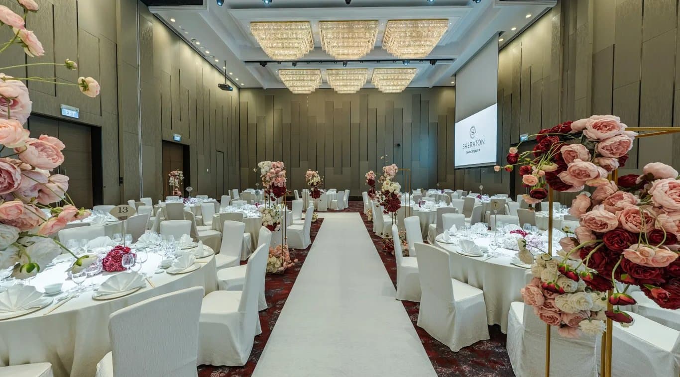 Ballroom 1 & 2 at Sheraton Towers Singapore – Singapore wedding venue photo 2 of 2