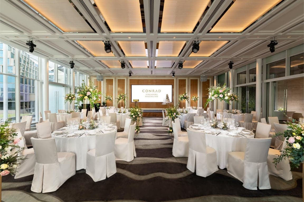 The Pavilion at Conrad Singapore Marina Bay – Singapore wedding venue photo 5 of 8