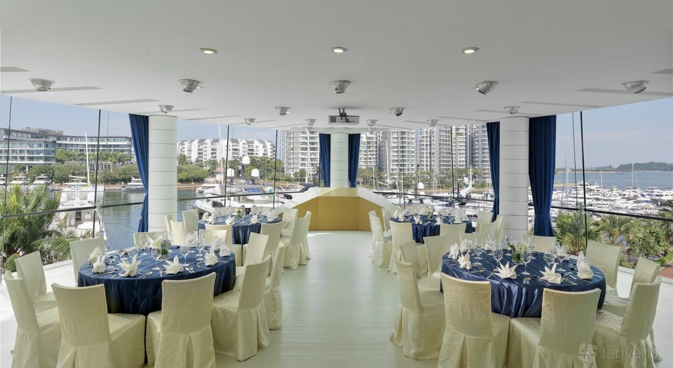 Nova Room at ONE°15 Marina Sentosa Cove – Singapore wedding venue photo 13 of 19