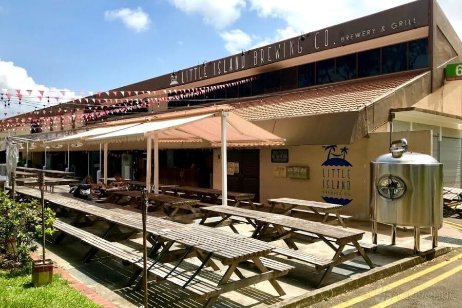 Beer Garden - Band Stand at Little Island Brewing Co @ Changi Village – Singapore wedding venue photo 1 of 6