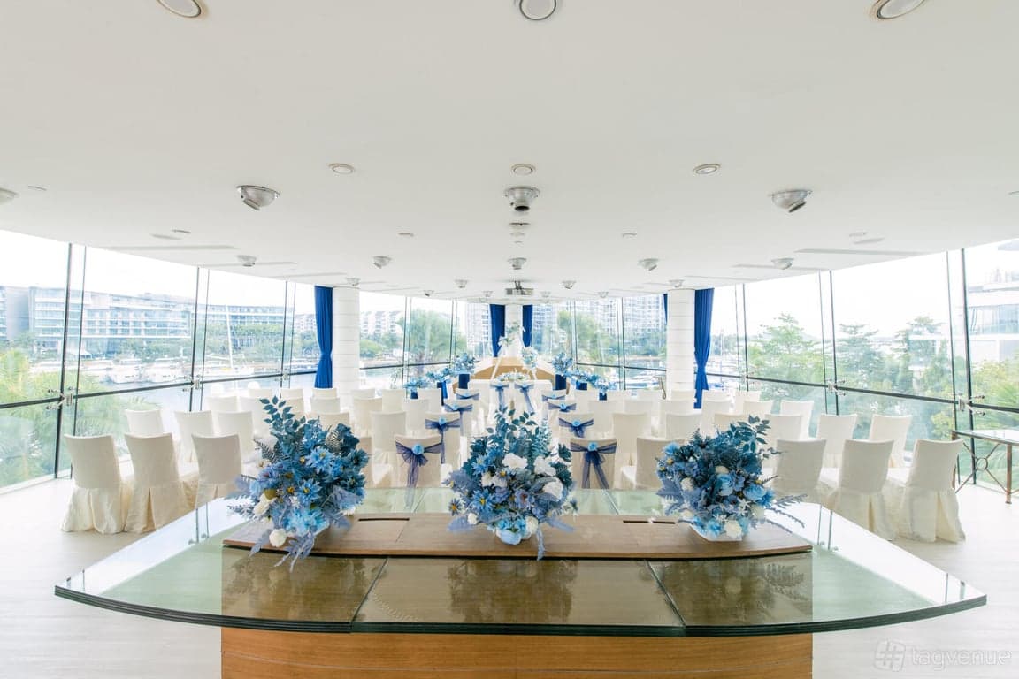 Nova Room at ONE°15 Marina Sentosa Cove – Singapore wedding venue photo 18 of 19