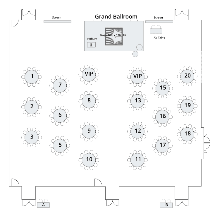 Grand Ballroom at One Farrer Hotel – Singapore wedding venue photo 2 of 8