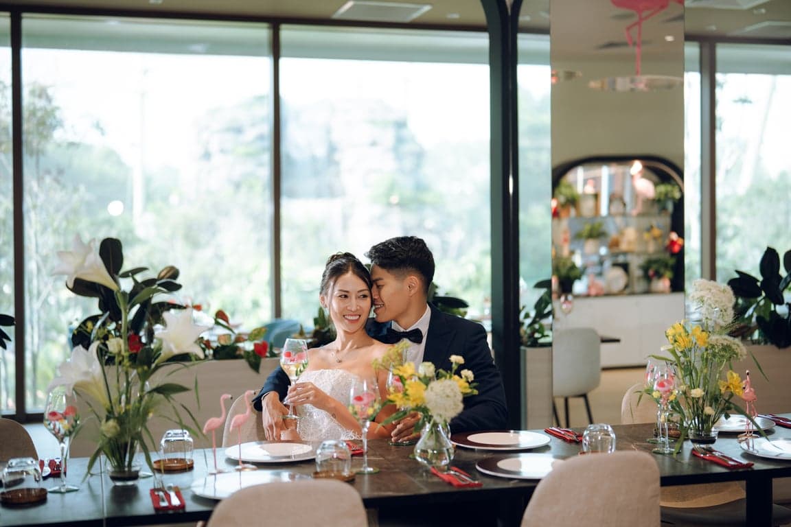 Crimson Restaurant At Bird Paradise at Mandai Wildlife Reserve – Singapore wedding venue photo 1 of 12
