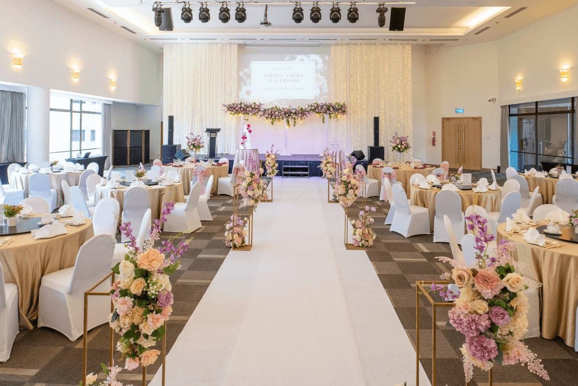 Sophia Cooke Ballroom at YWCA Fort Canning – Singapore wedding venue photo 2 of 5