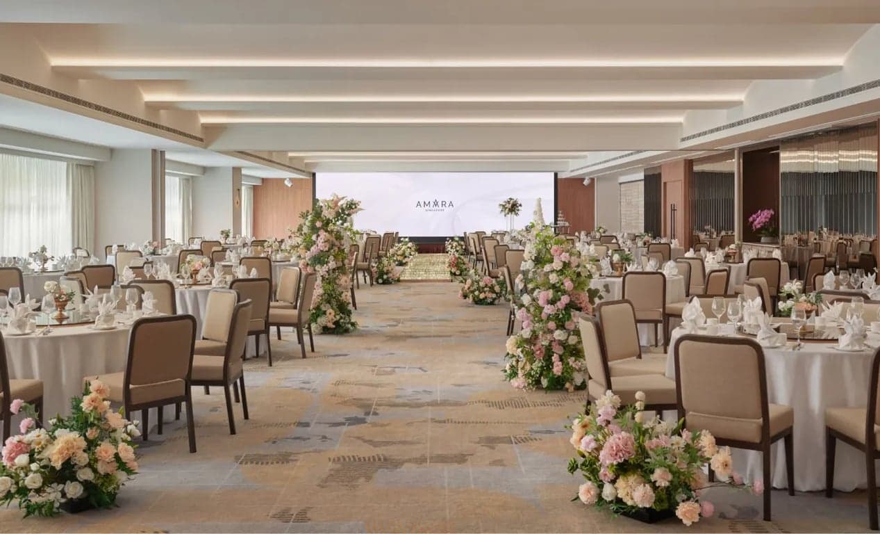 Grand Ballroom at Amara Singapore – Singapore wedding venue photo 2 of 3