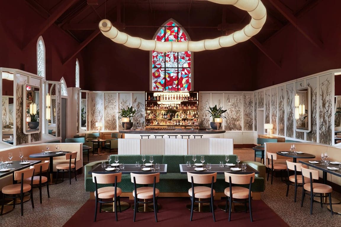 Main Dining Room at Claudine Restaurant – Singapore wedding venue photo 2 of 3