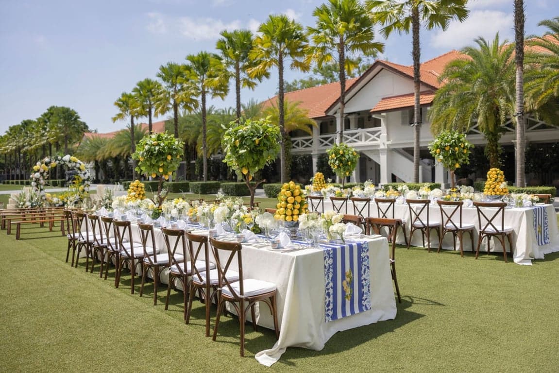 Barracks Lawn at The Barracks Hotel Sentosa / The Outpost Hotel Sentosa – Singapore wedding venue photo 1 of 13