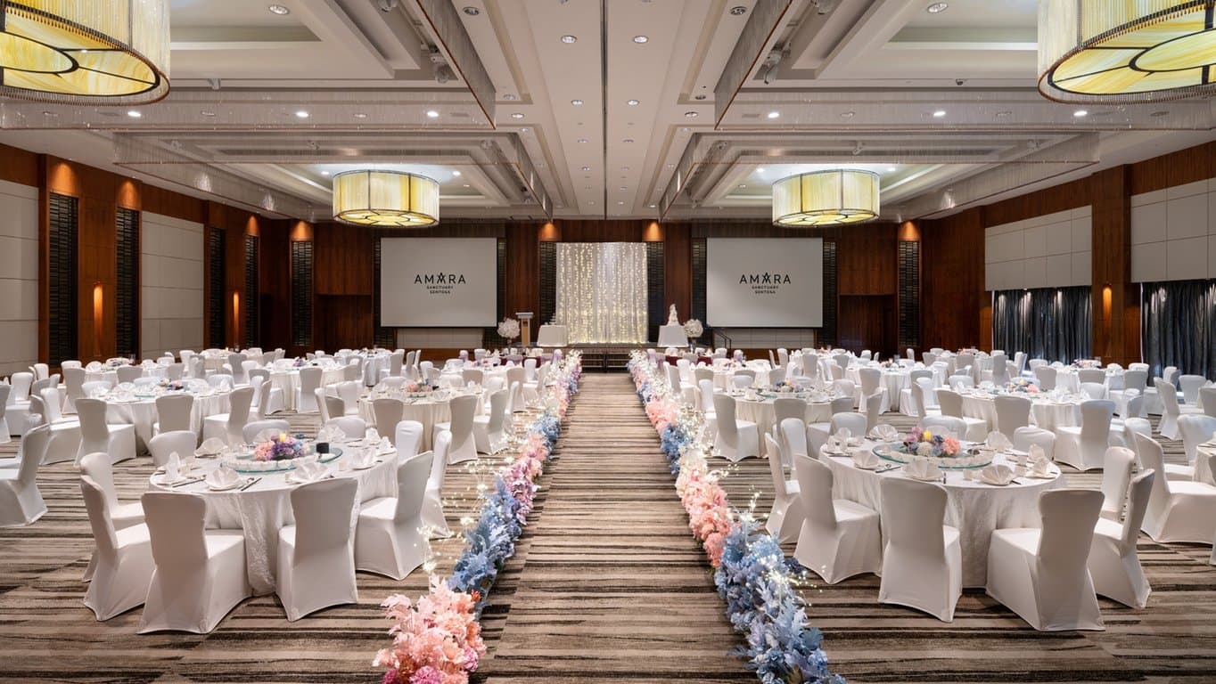 Grand Ballroom at Amara Sanctuary Sentosa – Singapore wedding venue photo 8 of 21