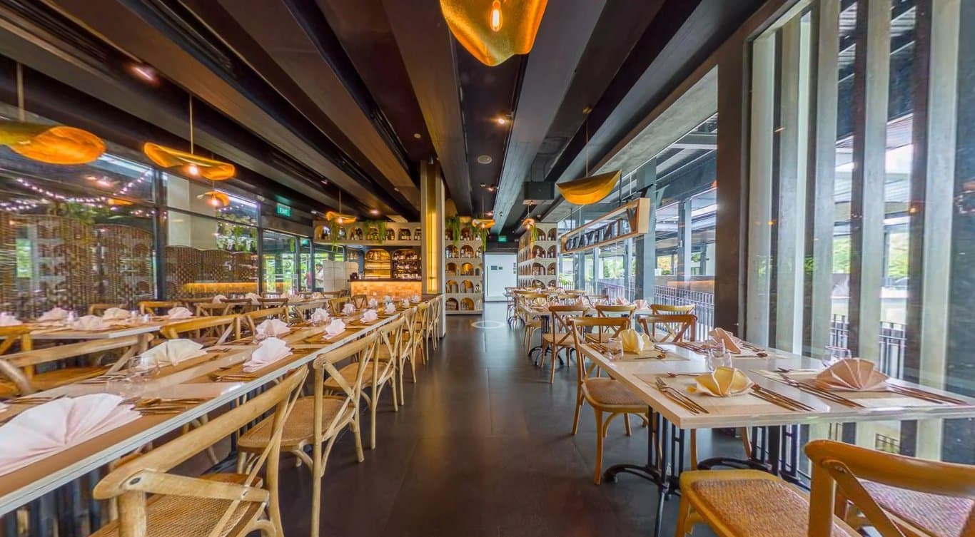 Indoor Dining Hall at Vineyard at HortPark – Singapore wedding venue photo 6 of 18