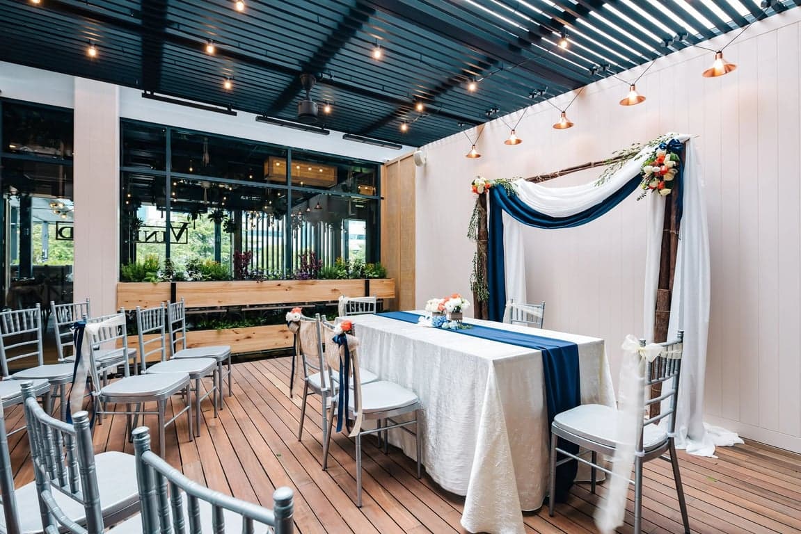 The Verandah (air-conditioned Outdoor) at Vineyard at HortPark – Singapore wedding venue photo 15 of 18