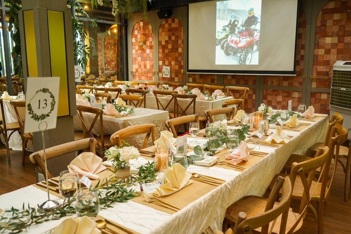 Indoor Dining Hall at Vineyard at HortPark – Singapore wedding venue photo 3 of 18