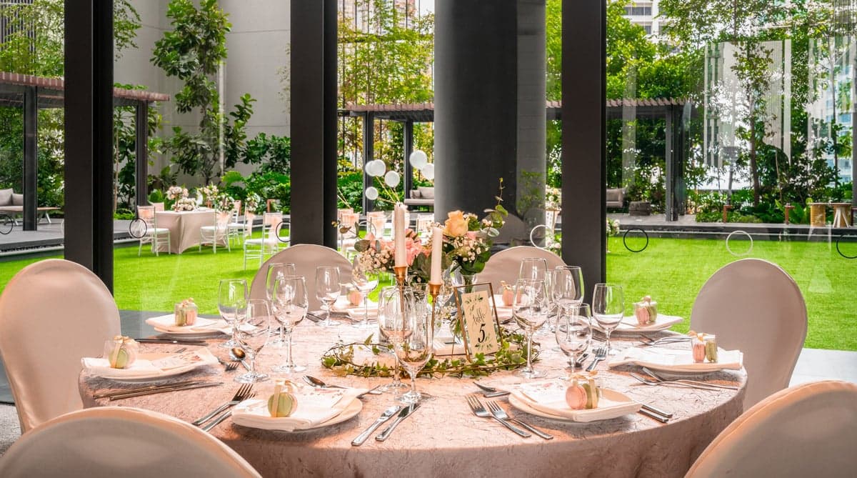 Retreat Room + Sky Terrace at Oasia Hotel Downtown – Singapore wedding venue photo 3 of 6