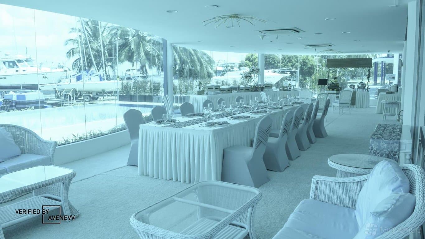 Poolside Lounge at SAF Yacht Club – Singapore wedding venue photo 6 of 6