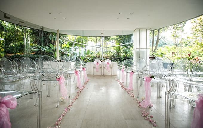 Glass Pavilion at Amara Sanctuary Sentosa – Singapore wedding venue photo 4 of 21