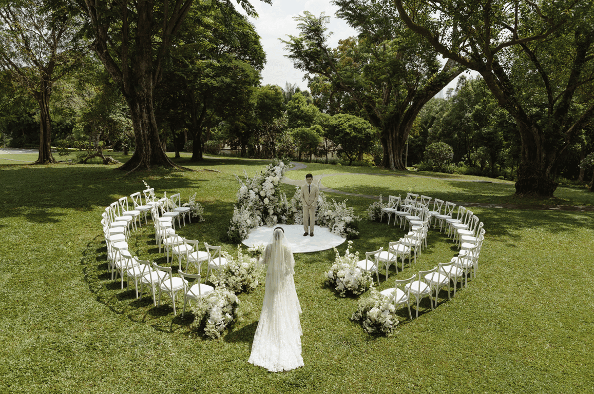 Garden Of Dreams (outdoor Solemnisation) at Capella Singapore – Singapore wedding venue photo 2 of 2