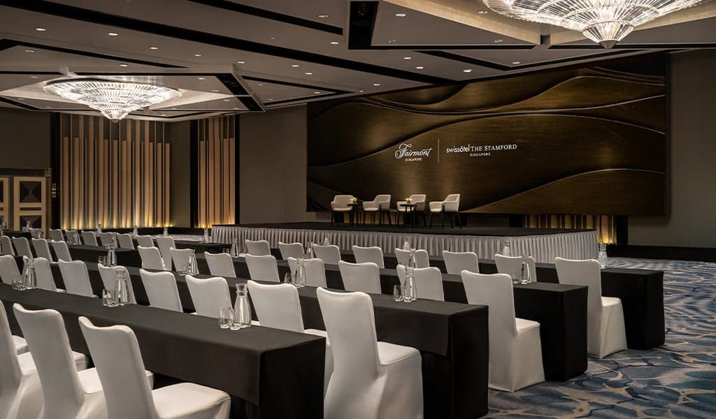 Fairmont Ballroom at Fairmont Singapore and Swissôtel The Stamford – Singapore wedding venue photo 2 of 3