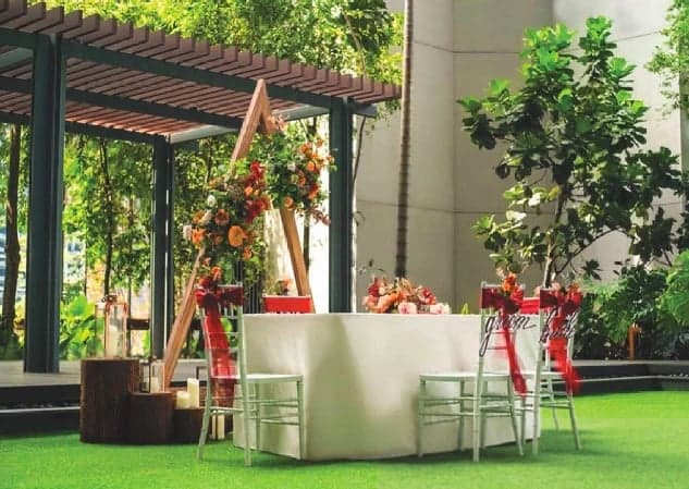Sky Terrace at Oasia Hotel Downtown – Singapore wedding venue photo 1 of 2