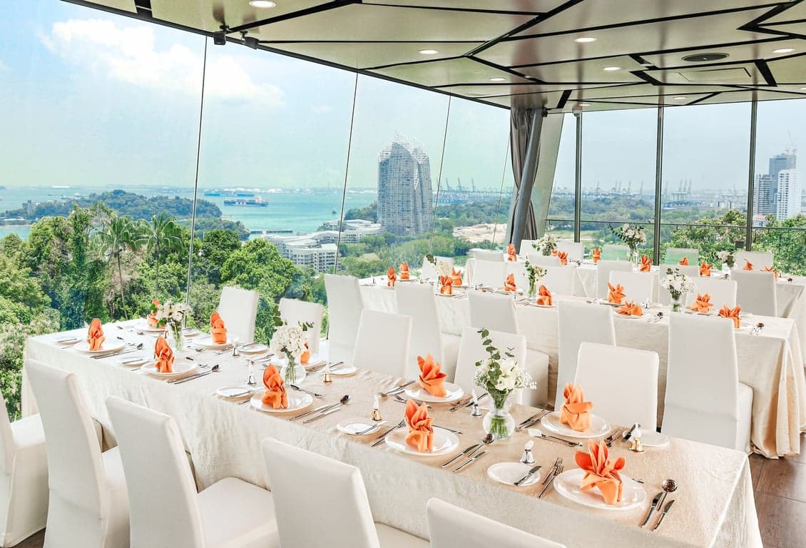 Angsana Glasshouse at Mount Faber Peak – Singapore wedding venue photo 1 of 9