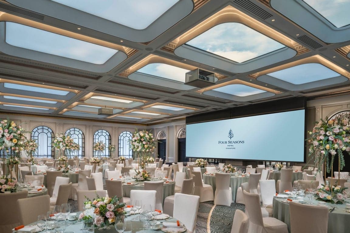 Four Seasons Ballroom at Four Seasons Hotel Singapore – Singapore wedding venue photo 3 of 8