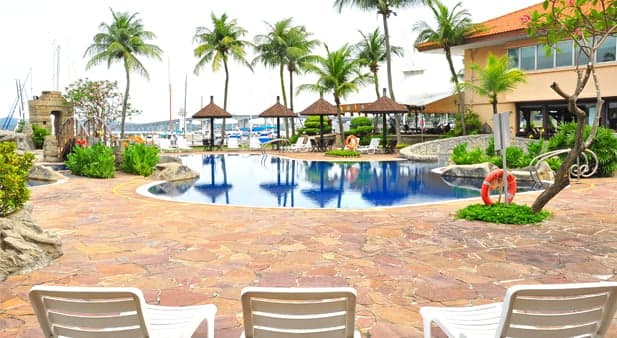 Poolside Deck & Function Room at Raffles Marina – Singapore wedding venue photo 14 of 14