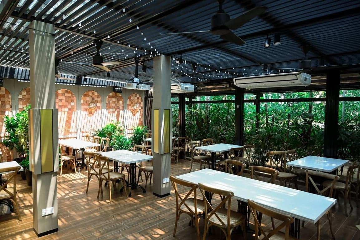 The Verandah (air-conditioned Outdoor) at Vineyard at HortPark – Singapore wedding venue photo 17 of 18